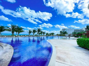 Spacious 3BD Apartment with Pool & Beach in Cancun